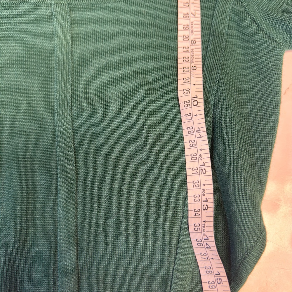 Altar'd State Forest Green Cropped Square Neck Knit Top - Picture 7 of 7